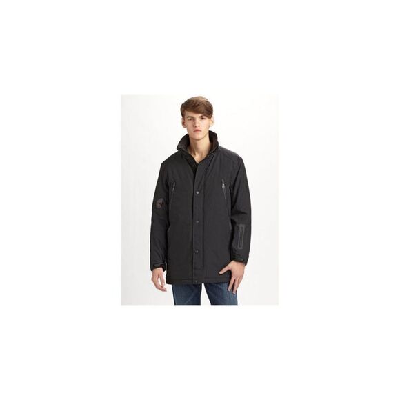 Andrew Marc Coat Black All‎ in One Storm Heated IPod Size Medium